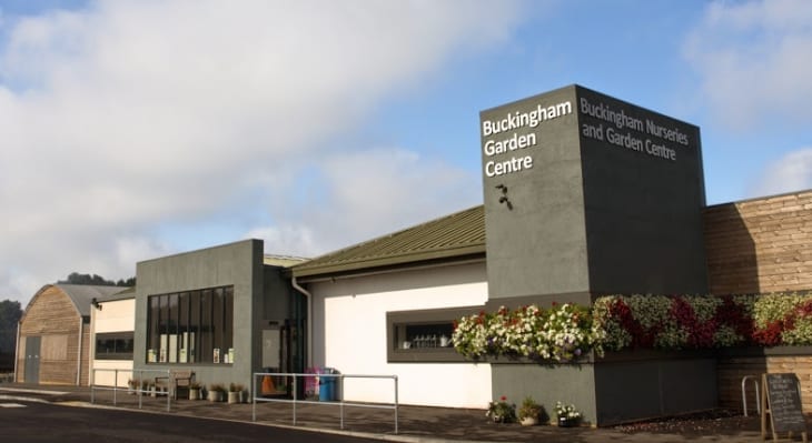 Entrance to Garden Centre in 2020
