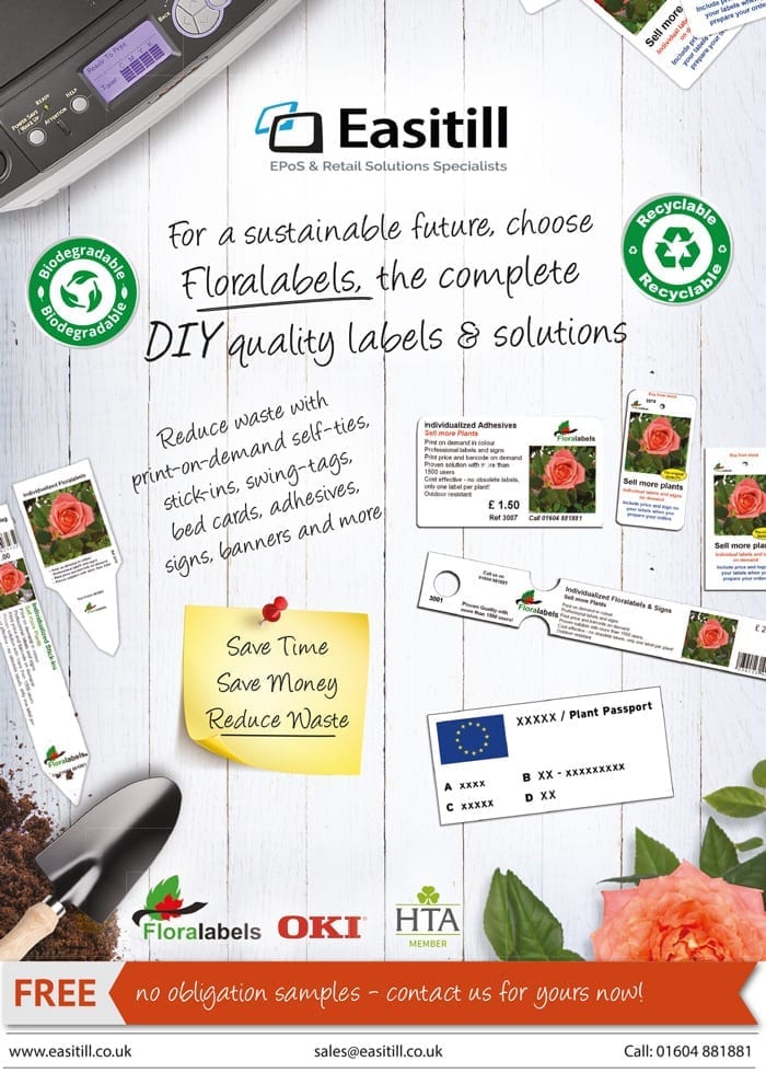 Recyclable labels - Floralabels Sustainable, biodegradable